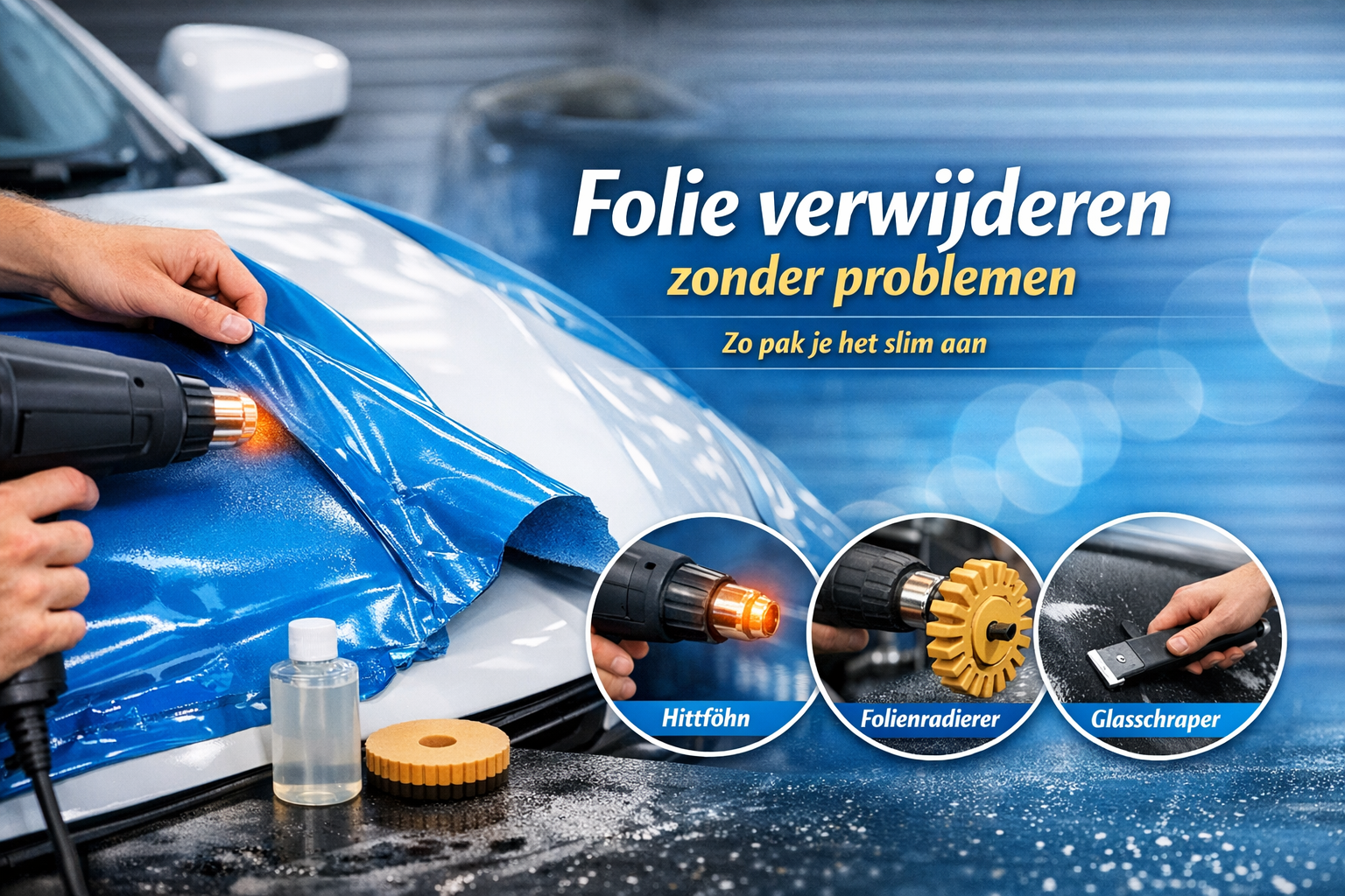 Folie verwijderen zonder problemen: zo pak je het slim aan