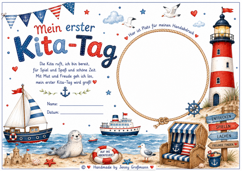 Erster Kita Tag Ostsee/Nordsee