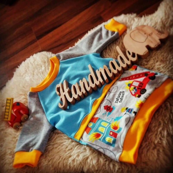💚 Feuerwehr Pullover ohne Kapuze Gr. 122