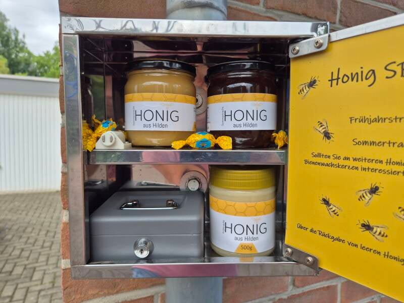 Honigschrank Hilden, Regionale Produkte