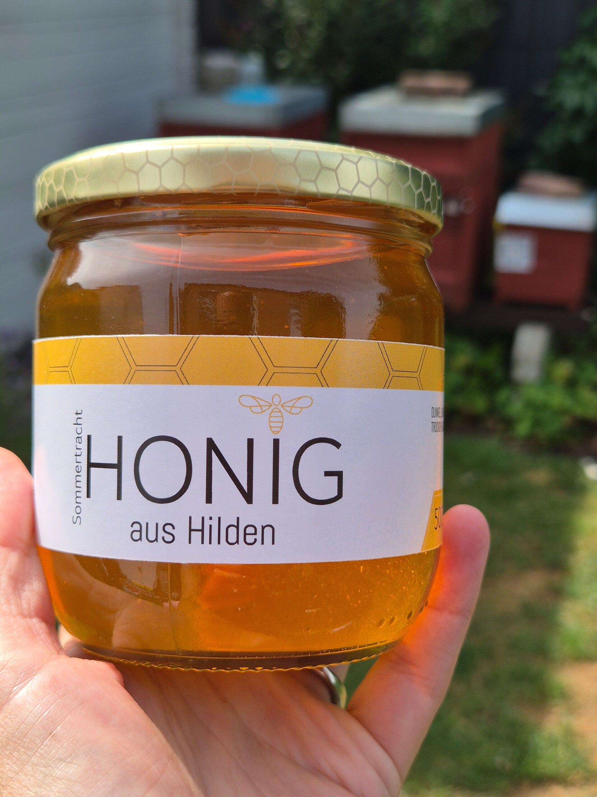 Flüssige Sommertracht, Hilden, ItterBiene