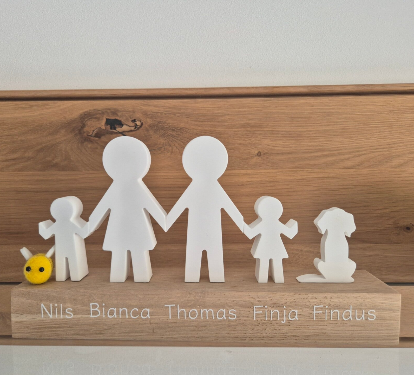 ItterBiene, Familie aus Gipskeramik