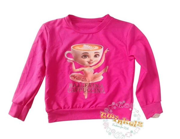 Ballerina cappuchina Sweater Fuchsia
