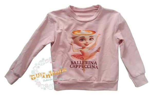 Ballerina Cappuccina Sweater licht roze