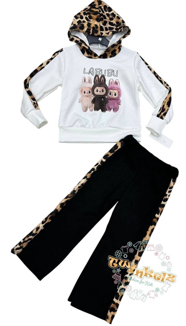Labubu set panterprint