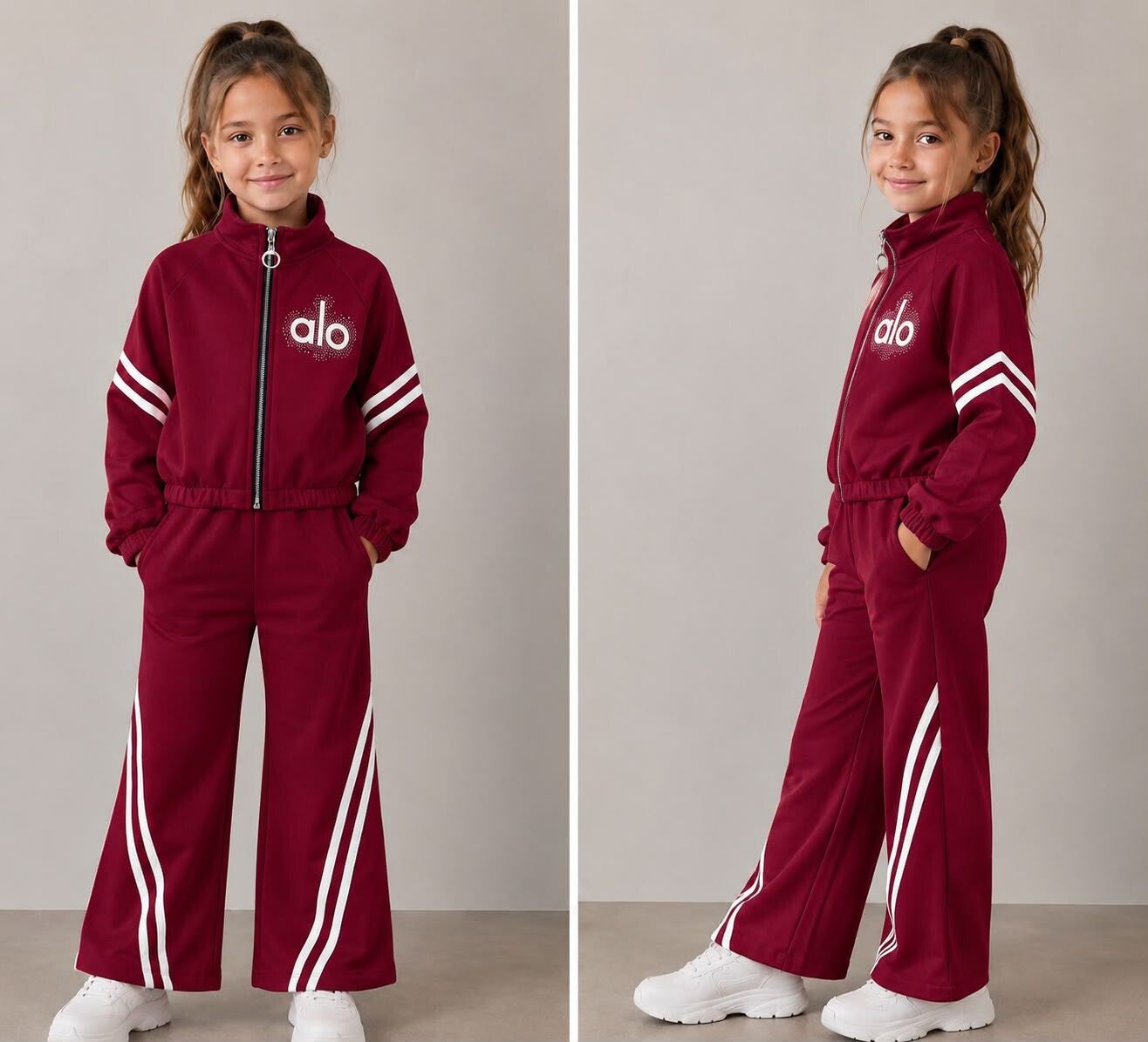 Alo Bordeaux Rood setje