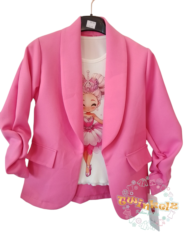 Blazer - Fuchsia Roze