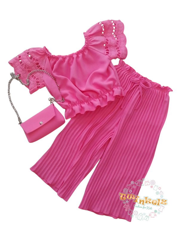 3 Delig setje - Fuchsia Roze