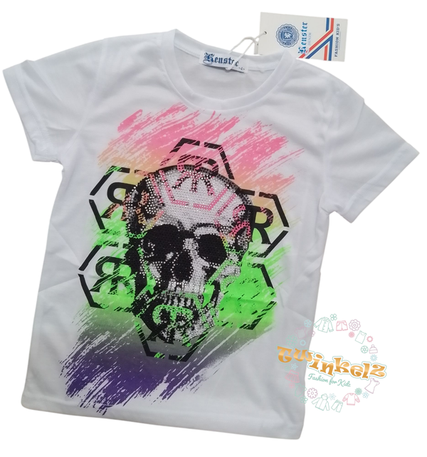 Stoer jongens shirt - wit