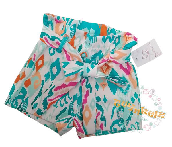 Zomer broekje -mint Fuchsia