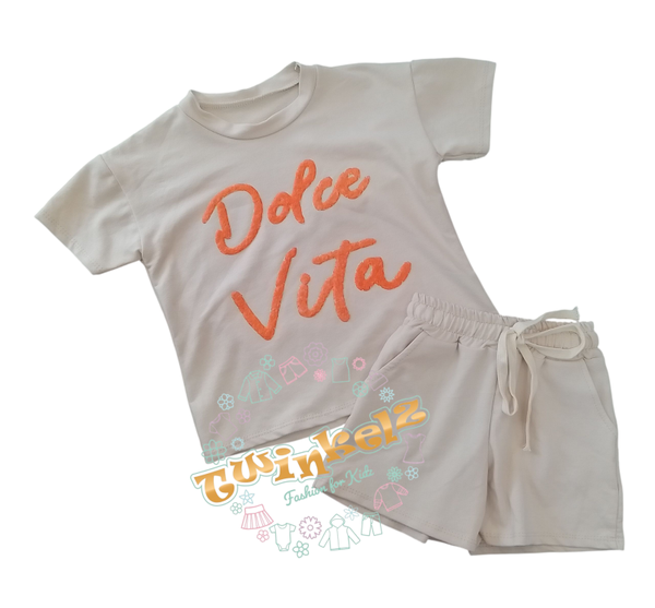 Comfy set Dolce Vita - Beige