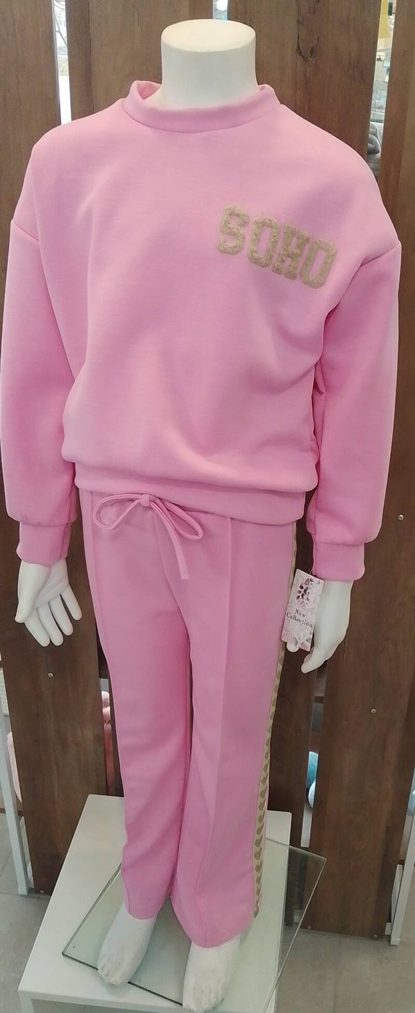 Soho Comfy Set - Roze