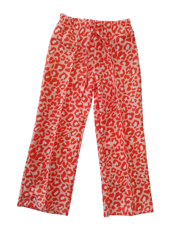 Panter print Broek - Oranje