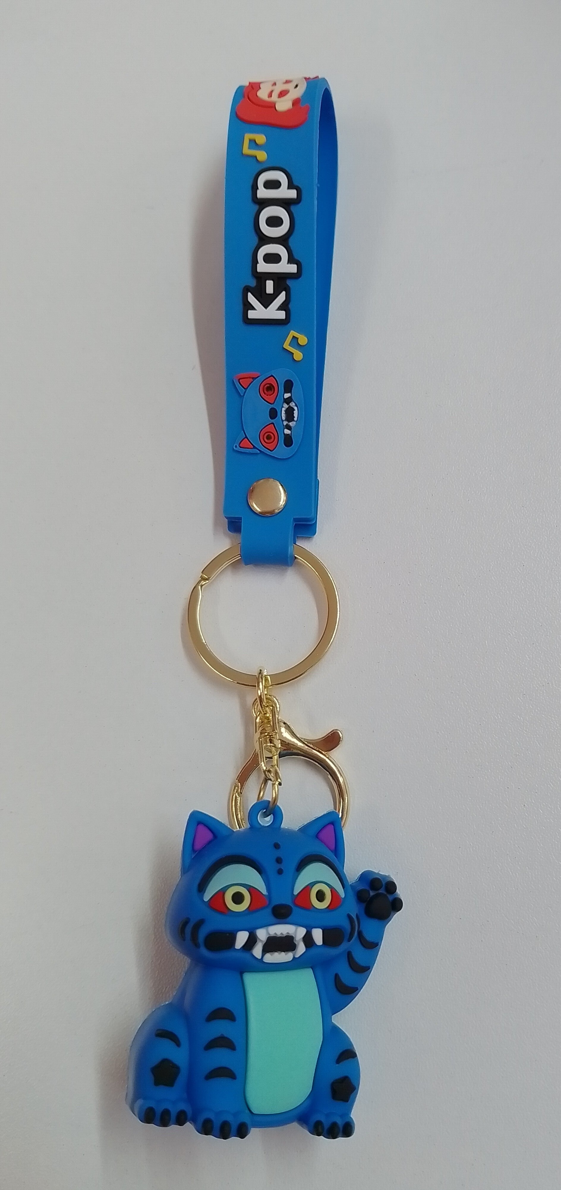 Derpy tiger kpop Sleutelhanger