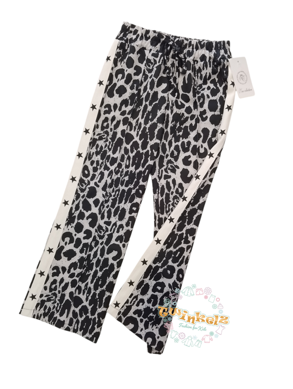 Leopard star pants