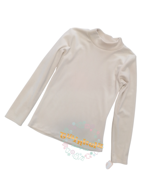 Velvet truitje - Beige