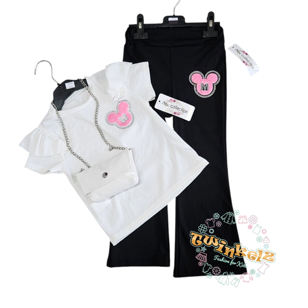3 Delig Minnie Mouse setje