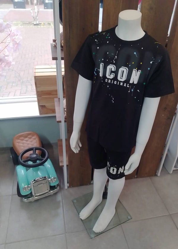 ICON Zwart- 2 delige set
