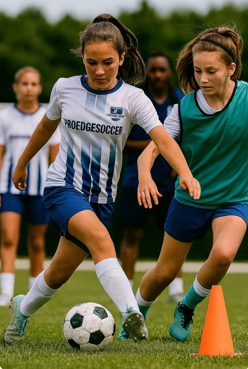 ProEdge group soccer training