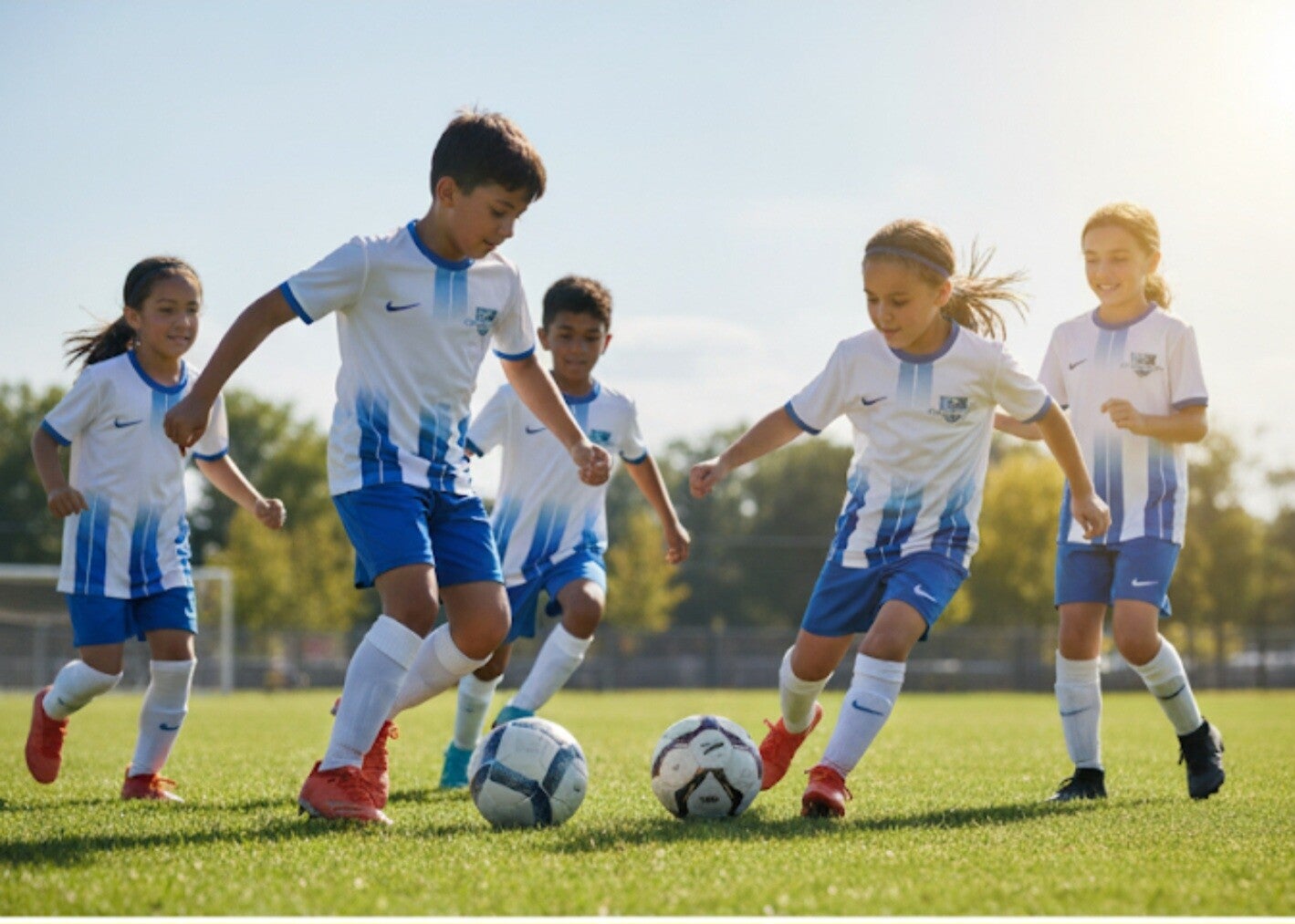 Soccer clinic in San Jose