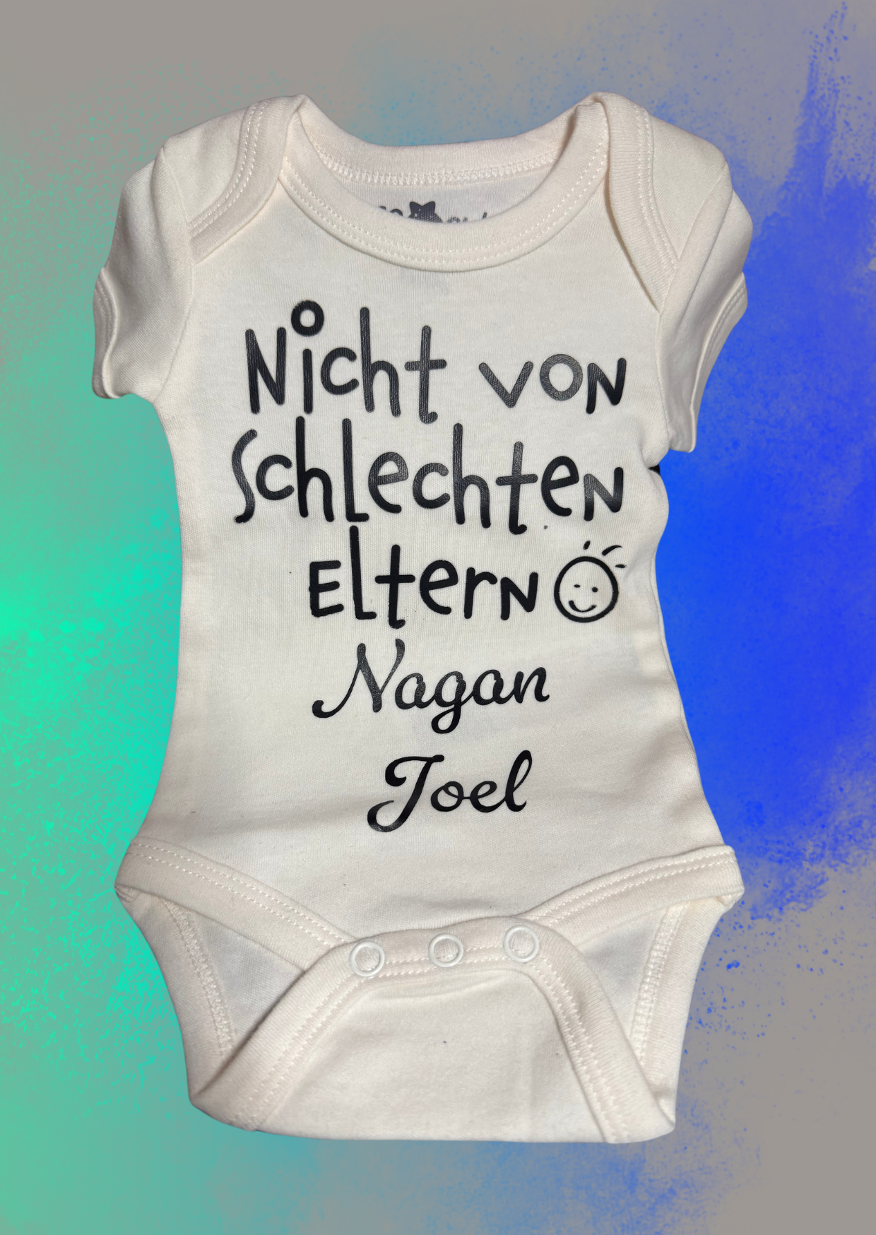 Babybody personalisierbar | Safari-Tiere | Body mit Name | Zebra | Elefant | Löwe | Affe | Giraffe | Krokodil | Nilpferd | Koala | Tiger