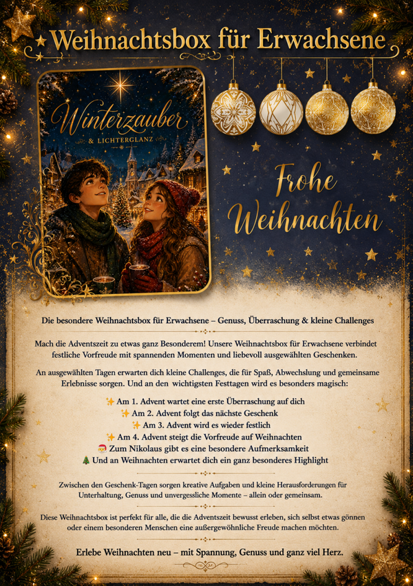 Weihnachtsbox Erwachsene