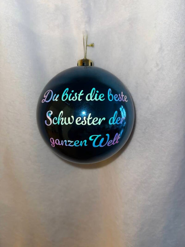 ✨ Personalisierte Weihnachtskugeln – kleine Erinnerungen, die große Freude schenken ✨
