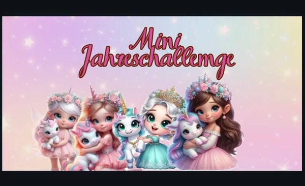 Mini Jahreschallenge Einhorn
