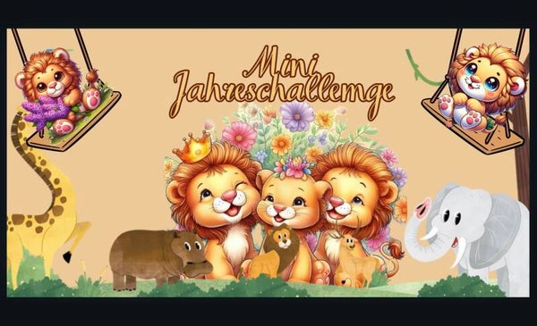 Mini Jahreschallenge Löwe