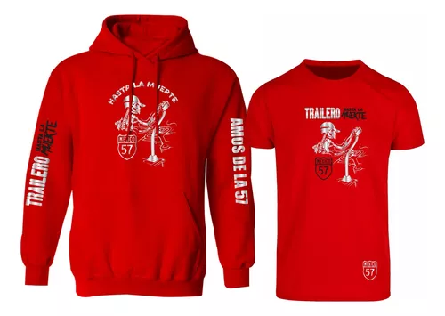 Kit Sudadera + Playera Trailero Amos De La 57 Death Truck