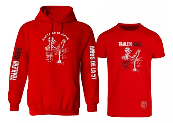 Kit Sudadera + Playera Trailero Amos De La 57 Death Truck