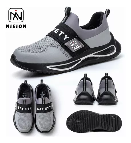 Tenis De Seguridad Zapatos Acero Ligero Anti-clavos Nieion