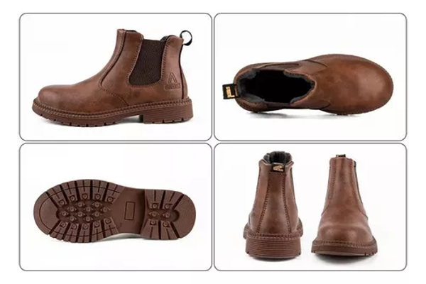 Botas De Cuero Impermeables De Trabajo Y Seguridad