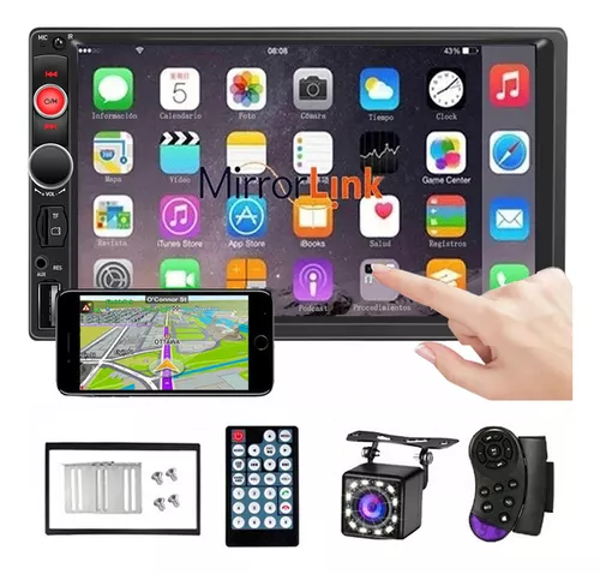 Estéreo Mirrorlink Pantalla Táctil 7 Pulgadas Hd Bluetooth