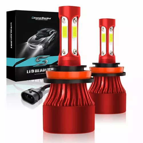 Kit De Luces Led De 4 Lados H7 H11 9005 9006 6000k Blanco