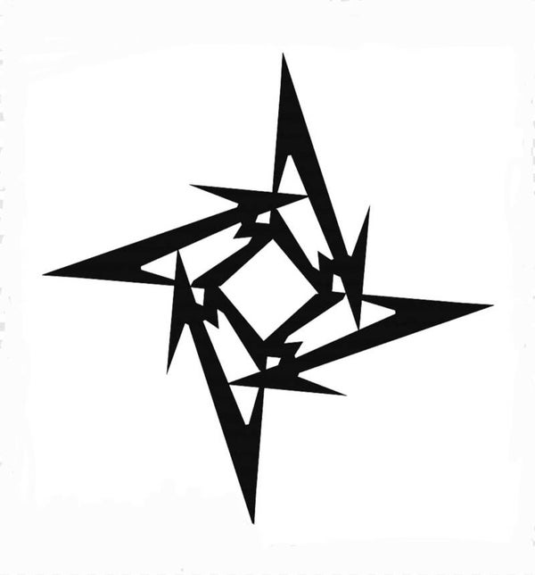 Tribal Chinese Star, Adult T-Shirt