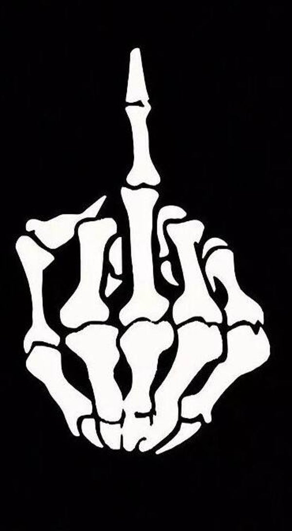Left Hand Flip Off Adult Content T-Shirt