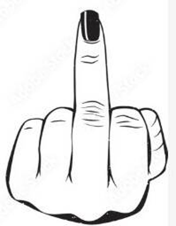 Female Flip Off