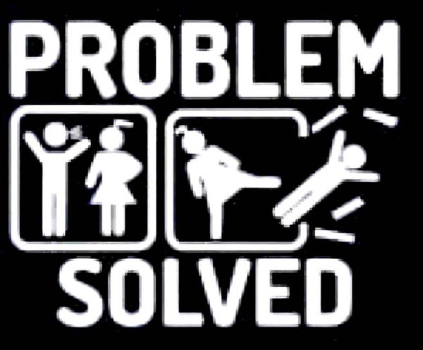 Problem Solved Adult Content T-Shirt