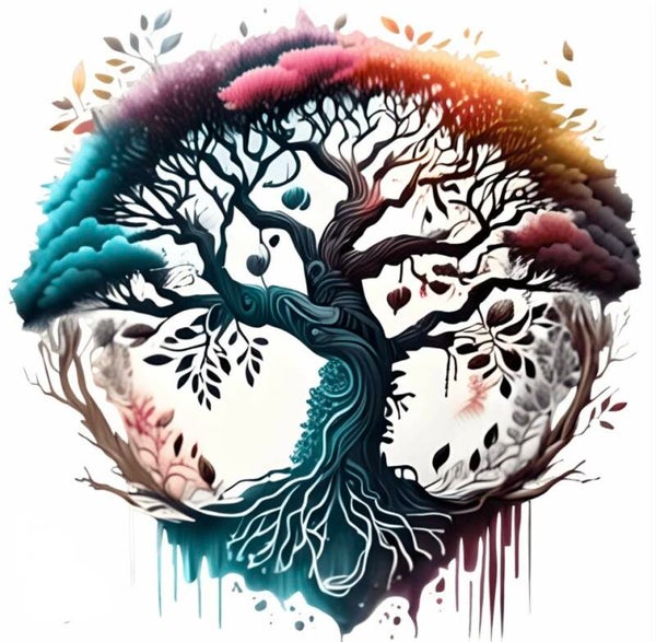 Life Tree Adult T-Shirt