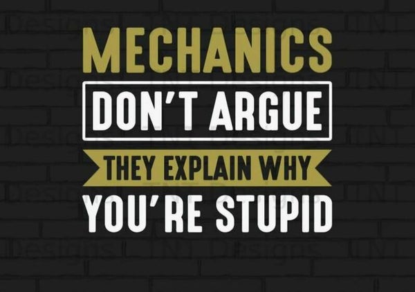 Mechanic Reasoning Adult T-Shirt