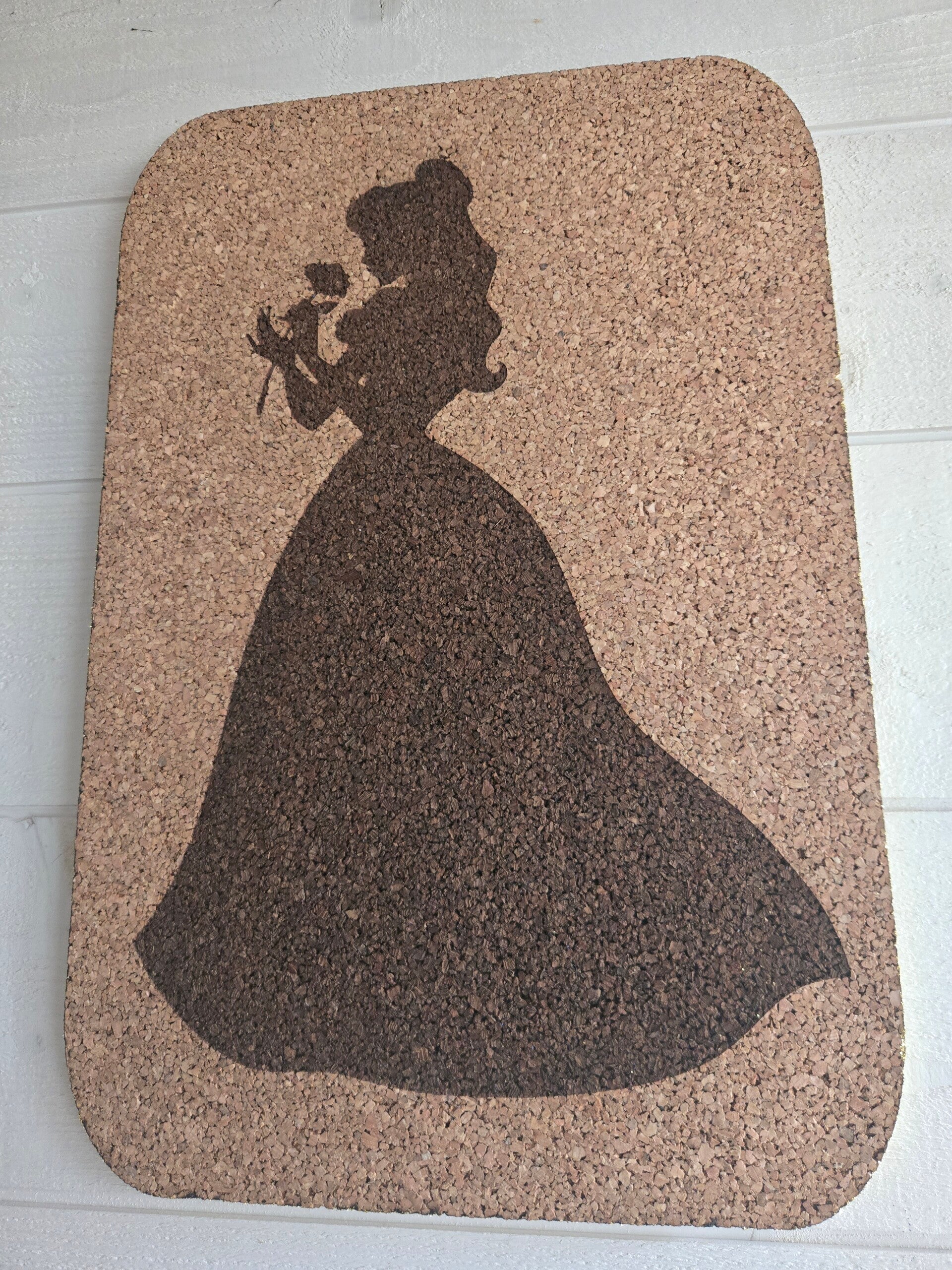 Tableau décoratif en liège princesse