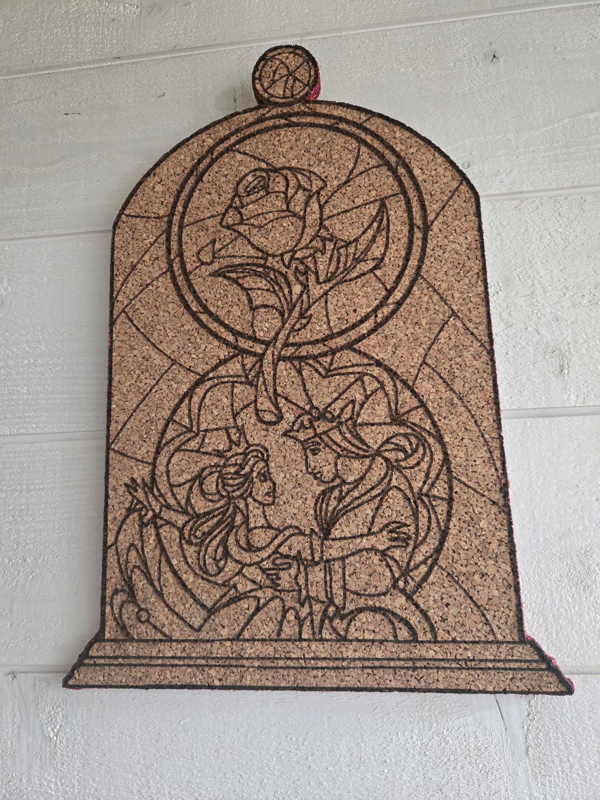 Tableau décoratif en liège Beauty