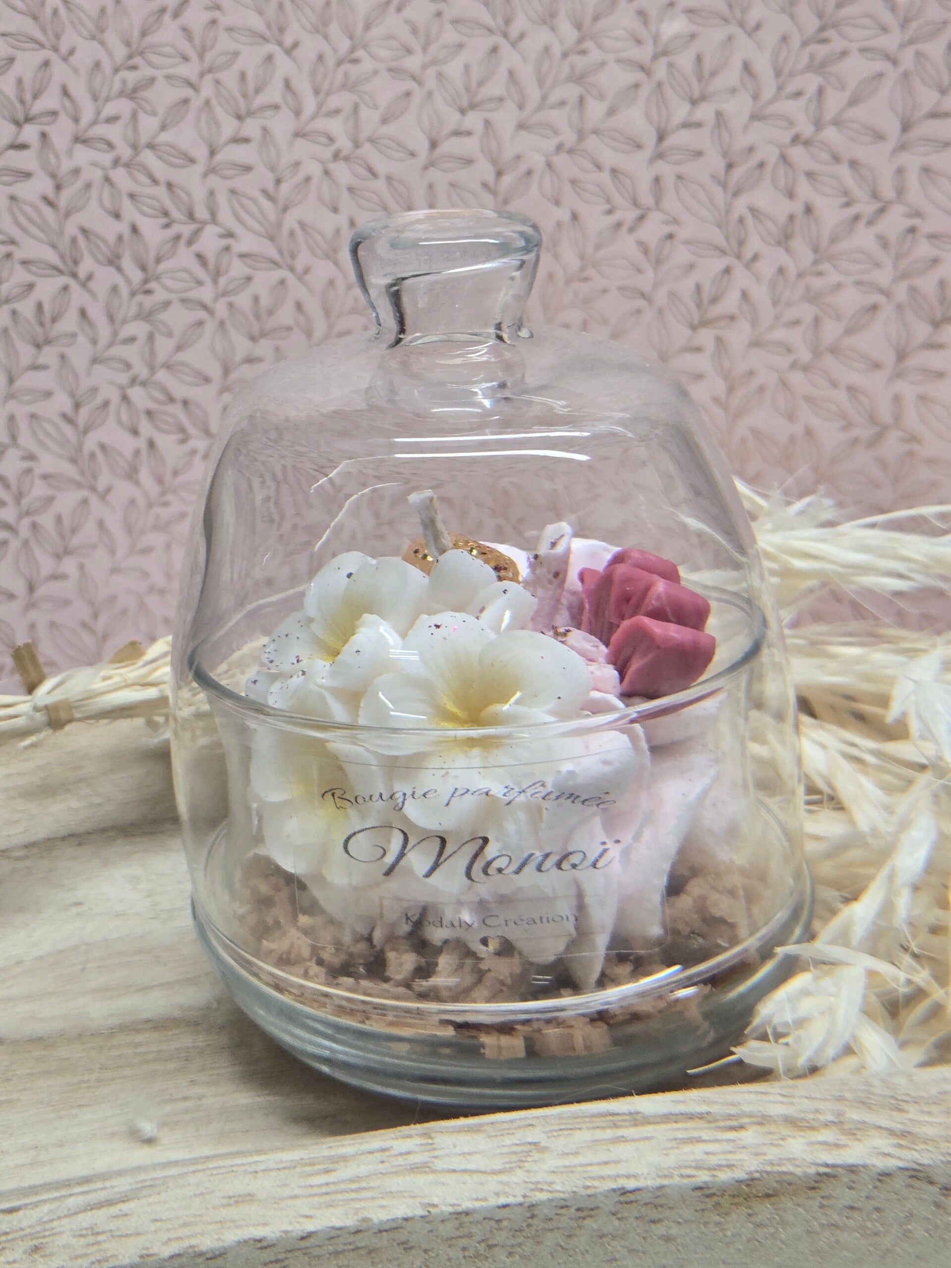 Bougie cloche Monoï