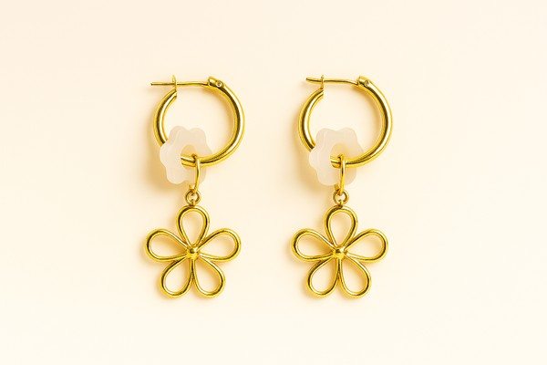 Boucles d'oreilles "zolie fleur"