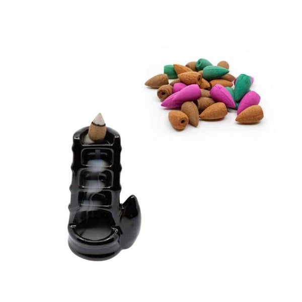 Backflow wierook waterval i.c.m. kegels