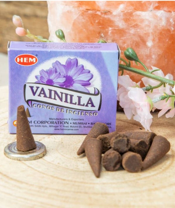 HEM Wierook Kegels Vanille