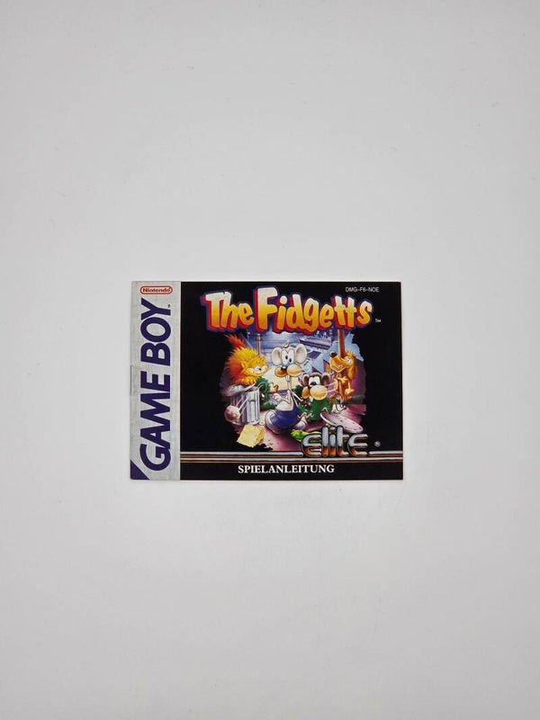Gameboy Manual The Fidgetts