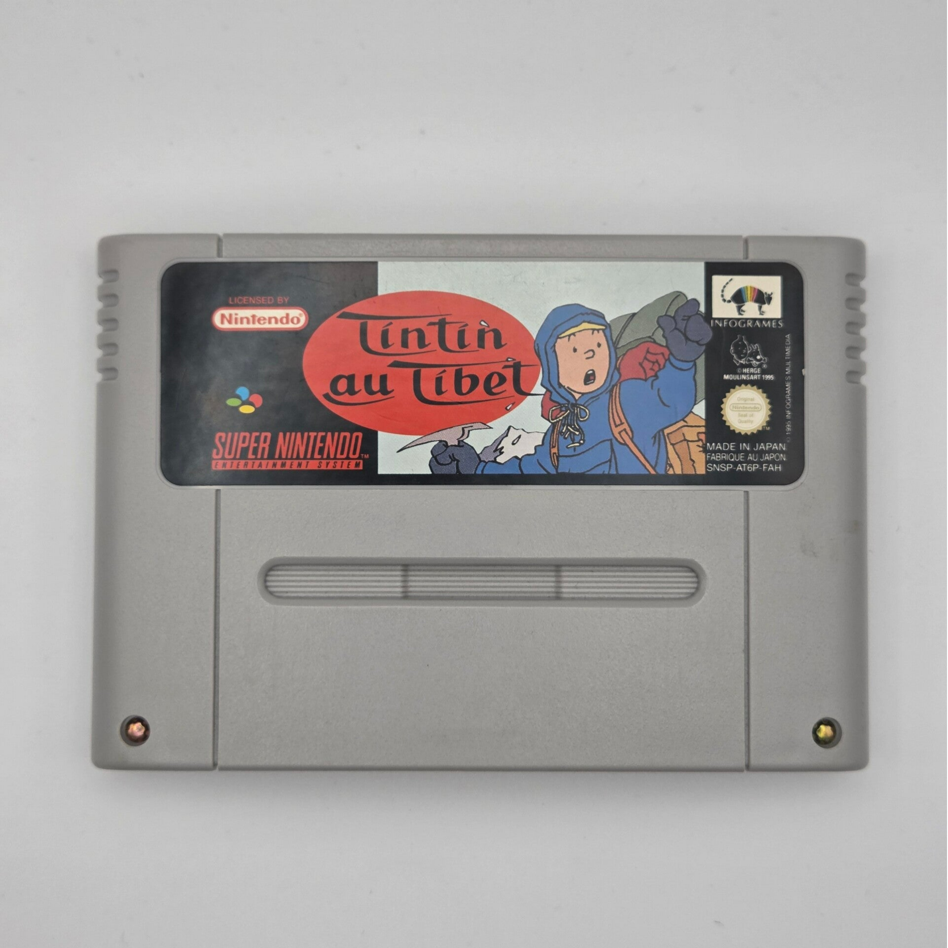 Snes TinTin au Tibet
