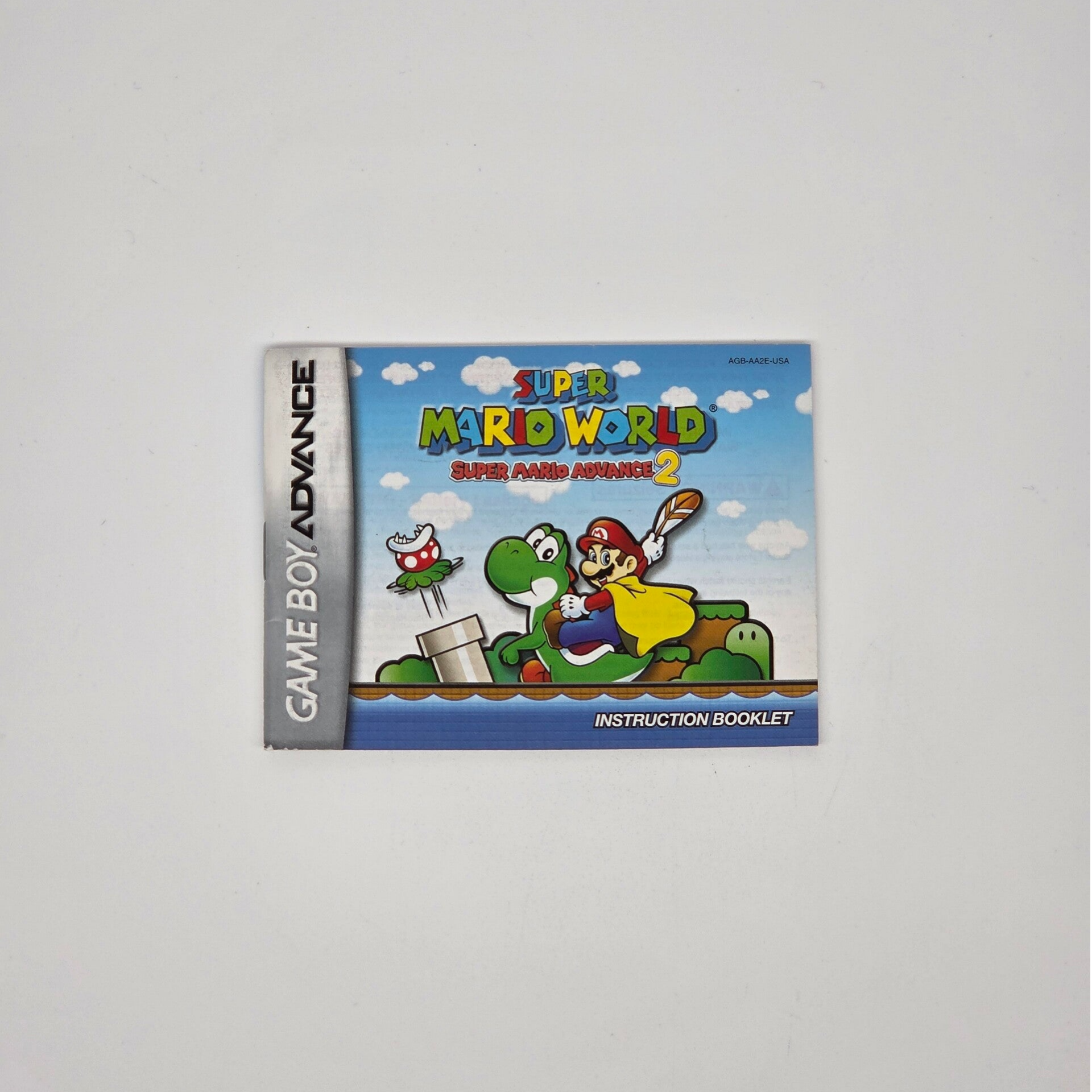 Gameboy Advance Manual Super Mario Advance 2 Super Mario World